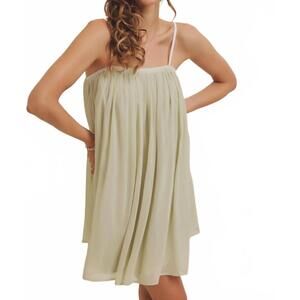 NEW IN FEBRUARY jade mini dress in serene misty sage hue
